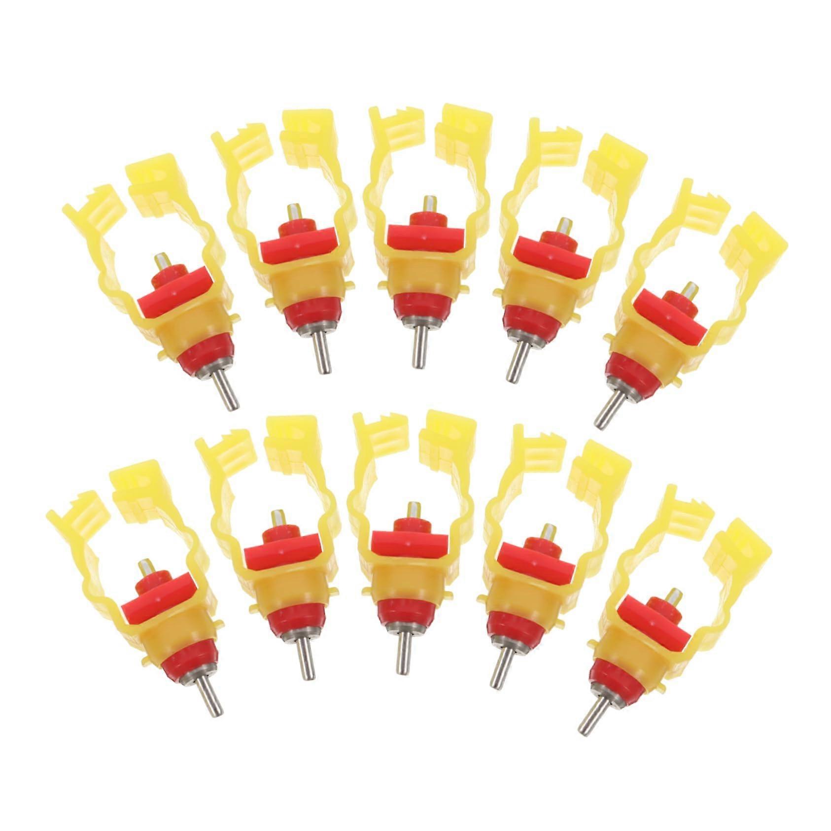 poultry drinker for chickens, stainless steel nozzles