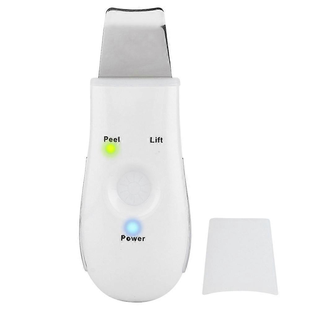 Portable Ultrasonic Vibration Skin Scrubber Touch Control Blackheads Grease Deep Cleansing