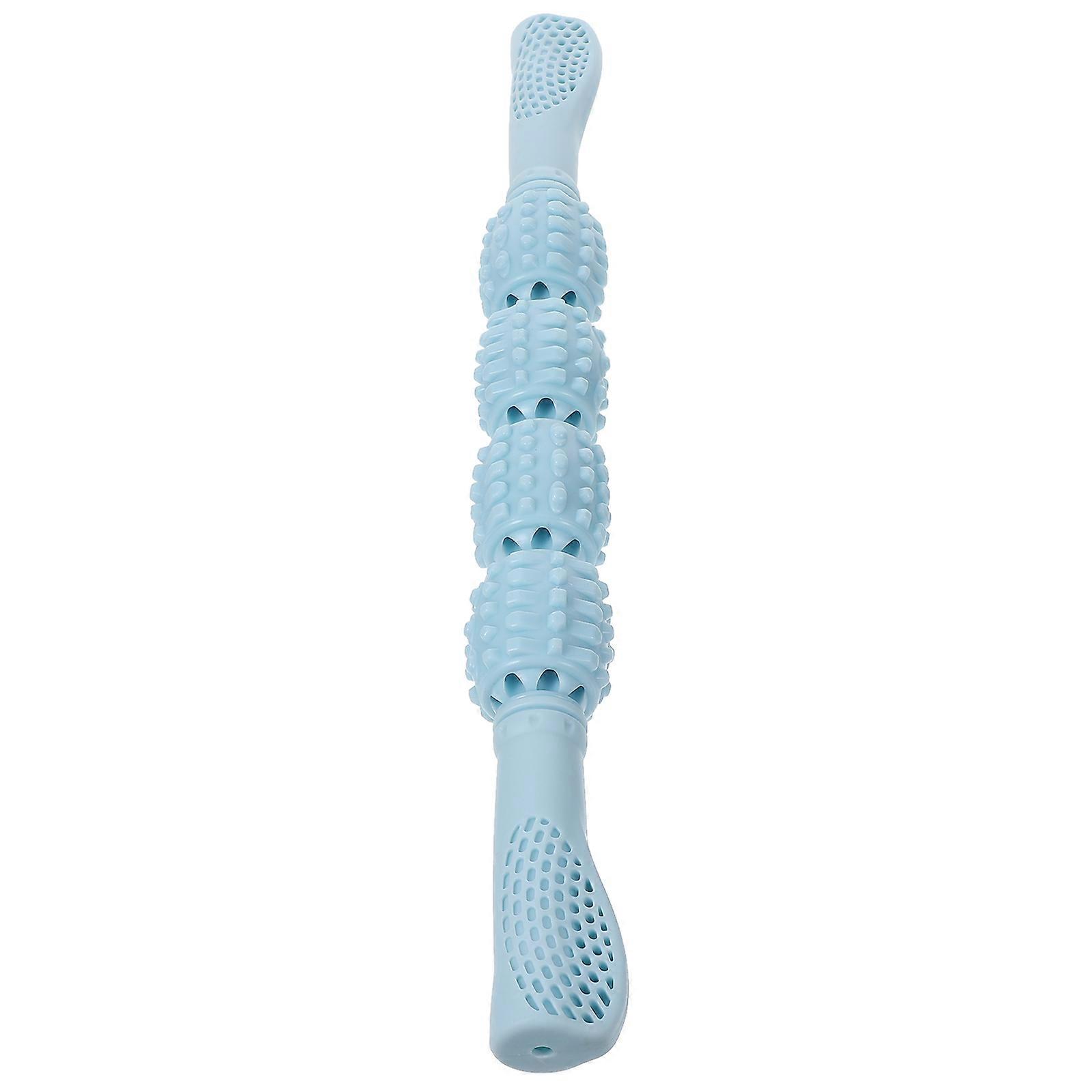 Blue Massage Roller Made of Durable PP Material for Home Use Increase Circulation 1 Piece