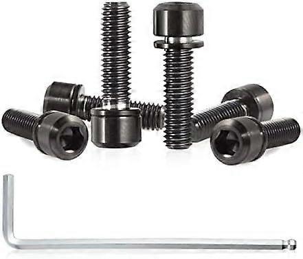 QUÉ IMPORTAS6 x tornillo de potencia de bicicleta, 1 x llave hexagonal.