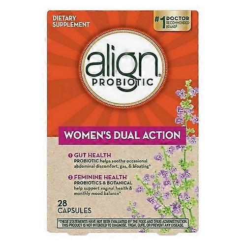 Align Probiotic Women's Dual Action ,28 Caps (Pack of 1)