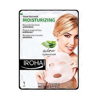 'Maschera in tessuto - Iroha - Aloe + Tè verde + Ginseng - Idratante - Donna - Eau de Toilette'