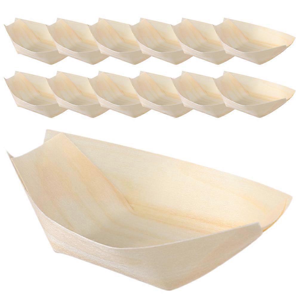 Beige Sushi Boat for Home with Smooth Surface and Wide Application 300pcs