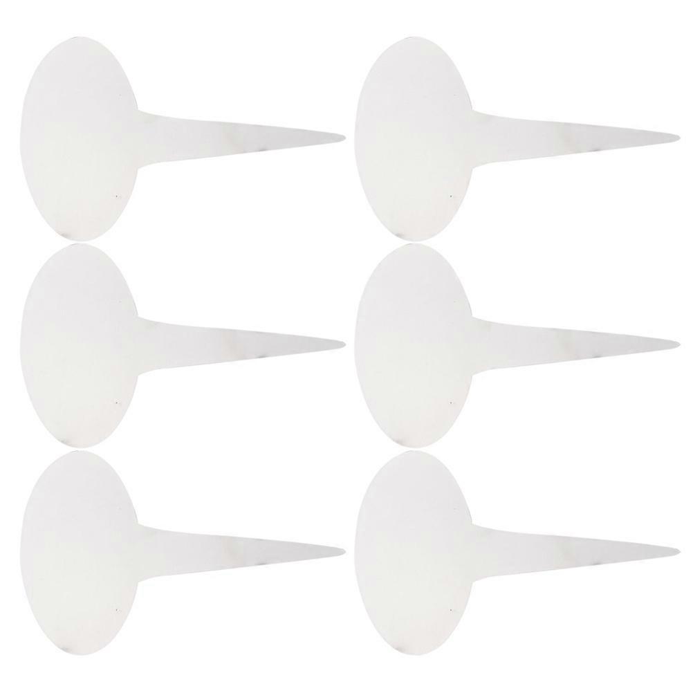 Garden Pot Labels Acrylic Plant Label Tags For Gardens Rectangular Shape Diy Design Plant Identification 6Pcs