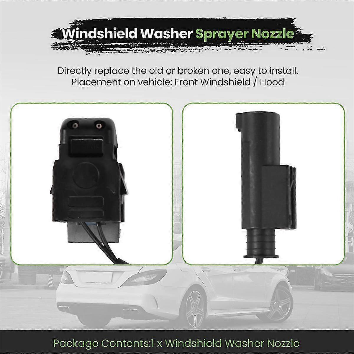 Left or Right Windshield Washer Sprayer Nozzle Jet 2308600347 for Mercedes-Benz C E SL SLK -CLASS W2