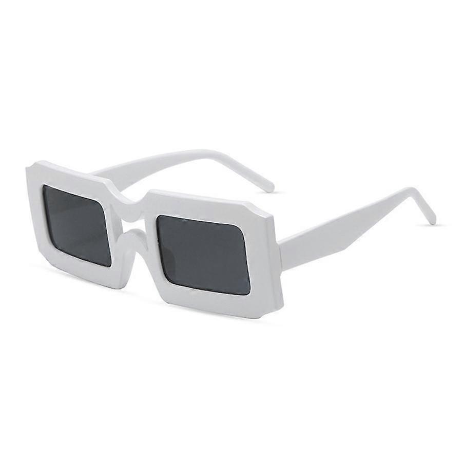 Fashione Sunglasese Square Jelly Colored Sunglasses Non-Polarized Fashion Accessory