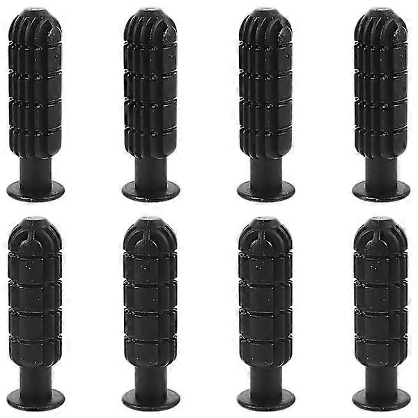 8 Pcs Replaceable Football Handles Comfortable Football Handles Non-Slip Table Football Handles db Black Black.