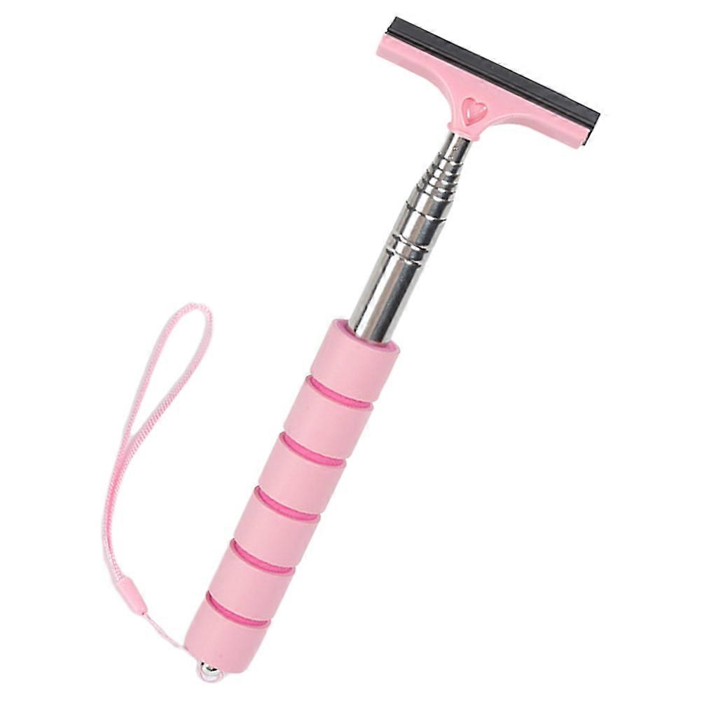 Car Mirror Squeegee Silicone T-Shaped Mirror Wiper Tool Car Owners Rubber Glass Cleaning 8.5×2.6×1.2in 1Pcs