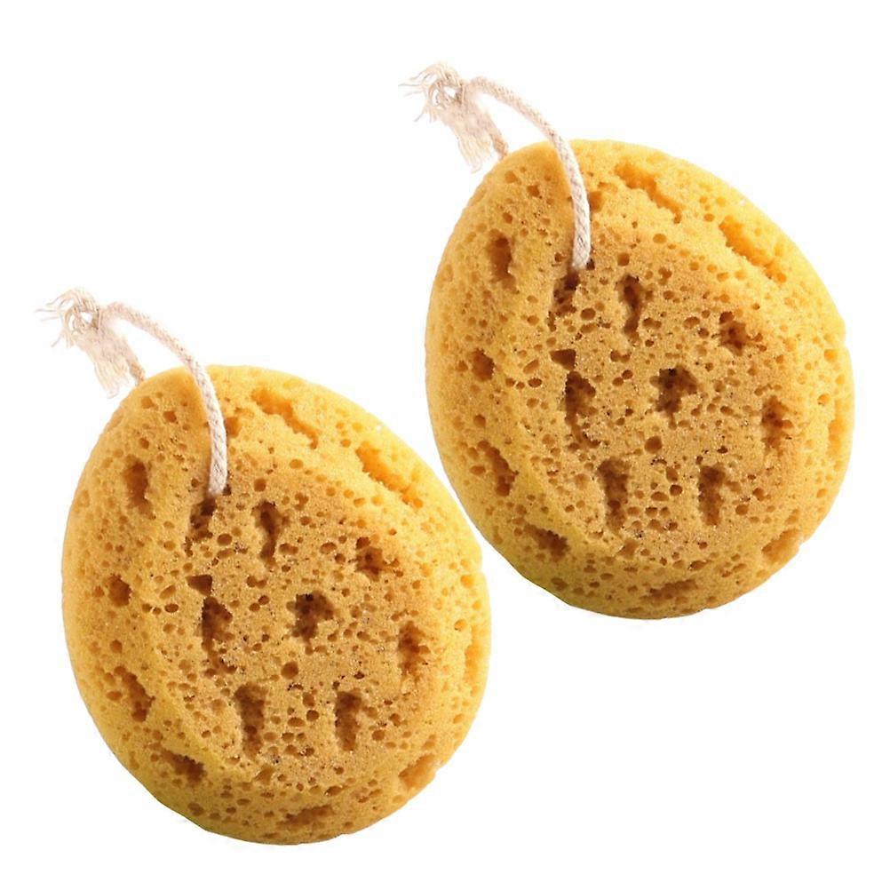 Bathing Skin Scrubber Bath Sponge Exfoliating Adults Honeycomb Shape 18.00X10.00X5.00CM Foam Production 2Pcs