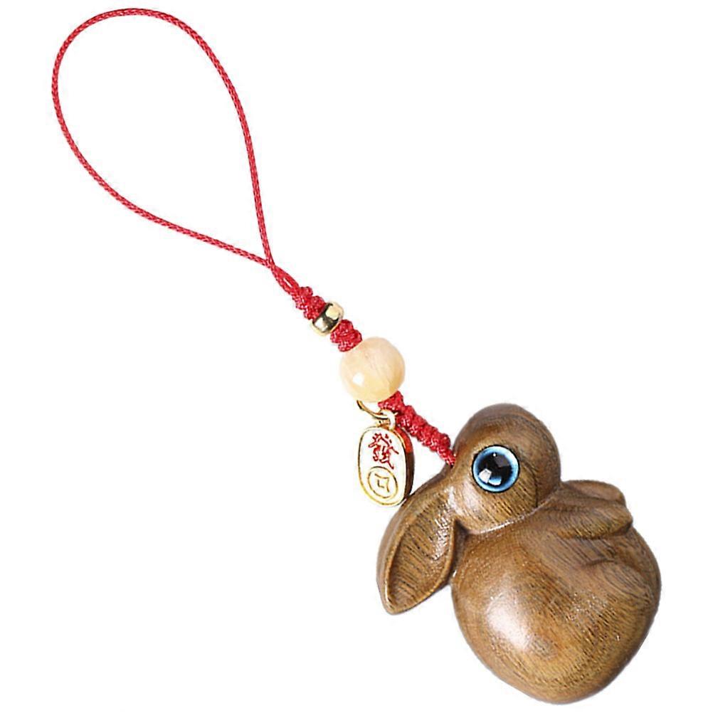 ארנב קטן מחזיק מפתחות קריקטורה צורת עיצוב לנשים 3.6X3.2 ס"מ מתנה 1 יחידות