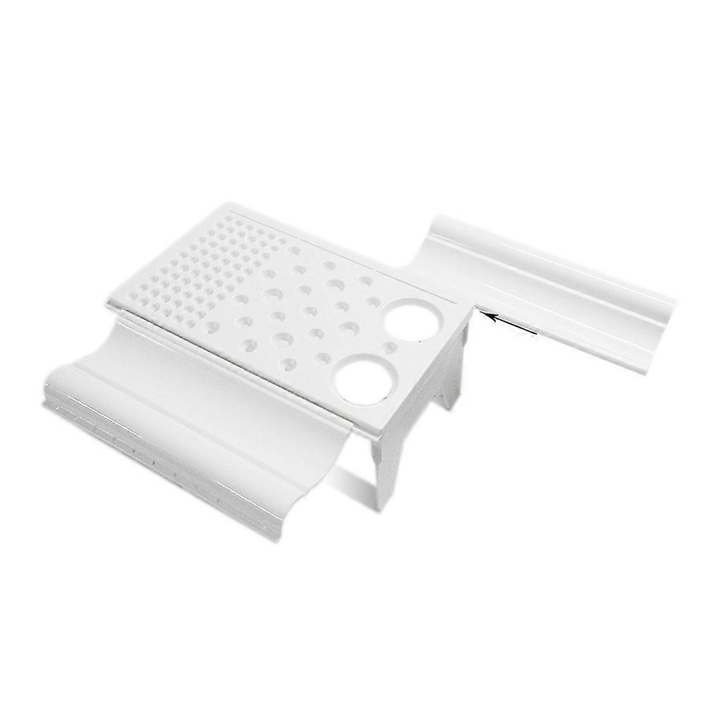 White Plastic Cake Decorating Drying Rack for Baking Use Space-Saving Multi-Level Easily to Use and