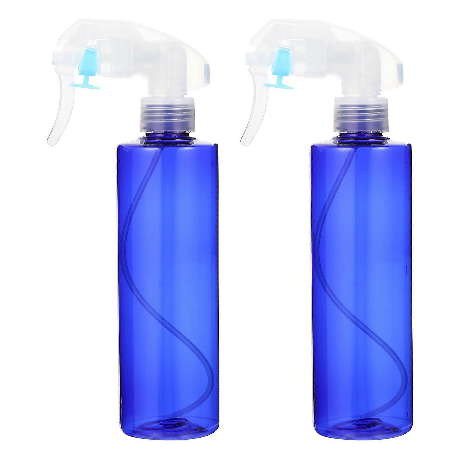 Spray Mist Waterer Trigger Design Square Shoulder Bottles PET Material Household Cleaning 2Pack