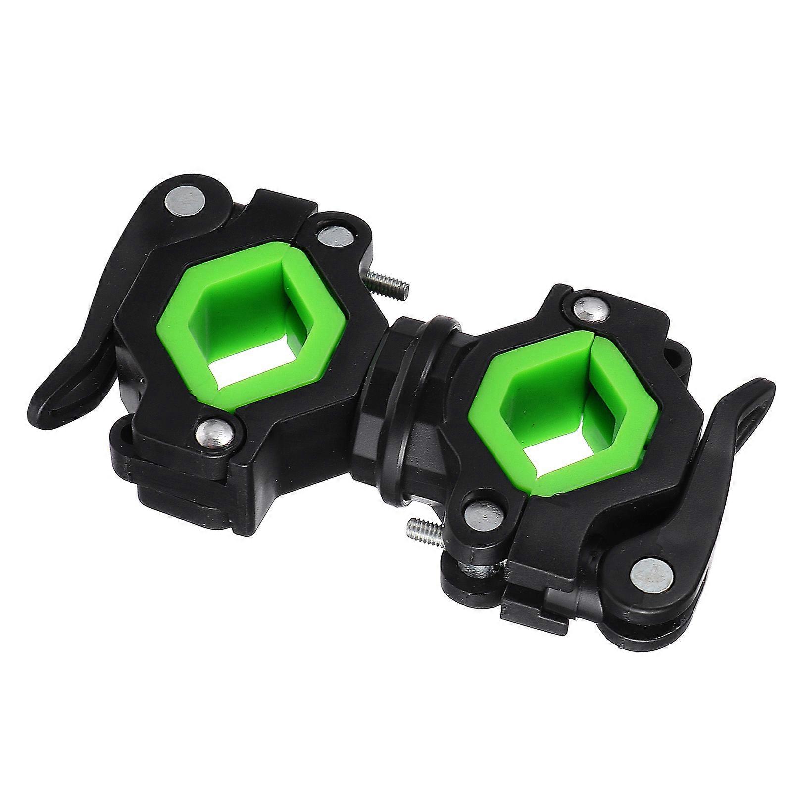 Flash Light Holder for Bike Safety at Night Outdoor Cycling 10X5X3CM 360-Degree Rotation 1 Set