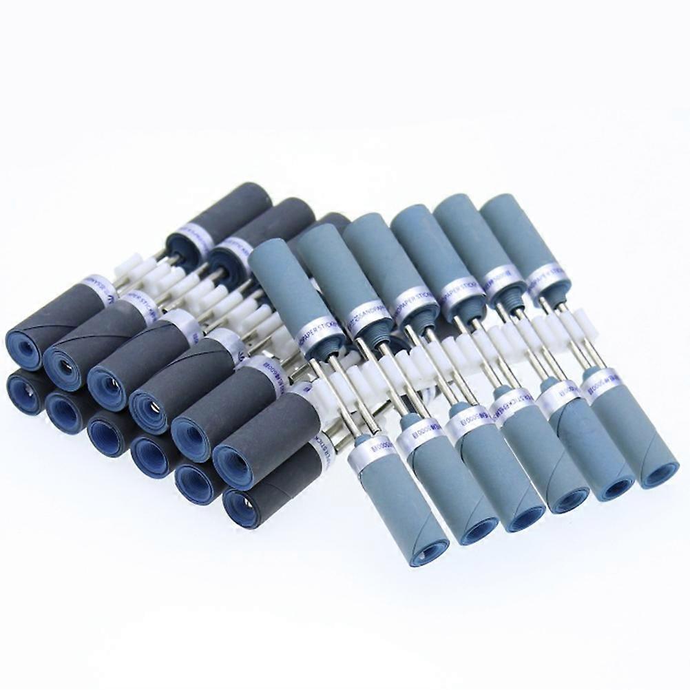 10pcs Sandpaper Stick for Jewelry Polishing Engraving Tools with Buffing Grinding Rod 2.35mm Diameter 800 Grit Random Color