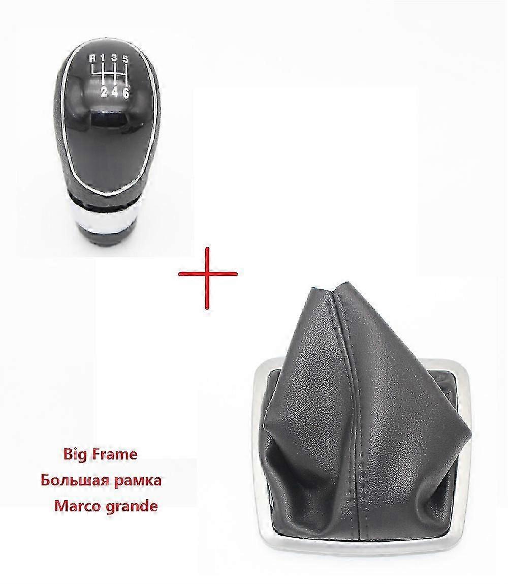 For Ford Focus Mk2 2005 2006 2007 2008 2009 2010 2011 Car-styling 5 Speed 6 Speed Gear Stick Shift Knob Pu Leather Gaiter - Gear Shift Knob
