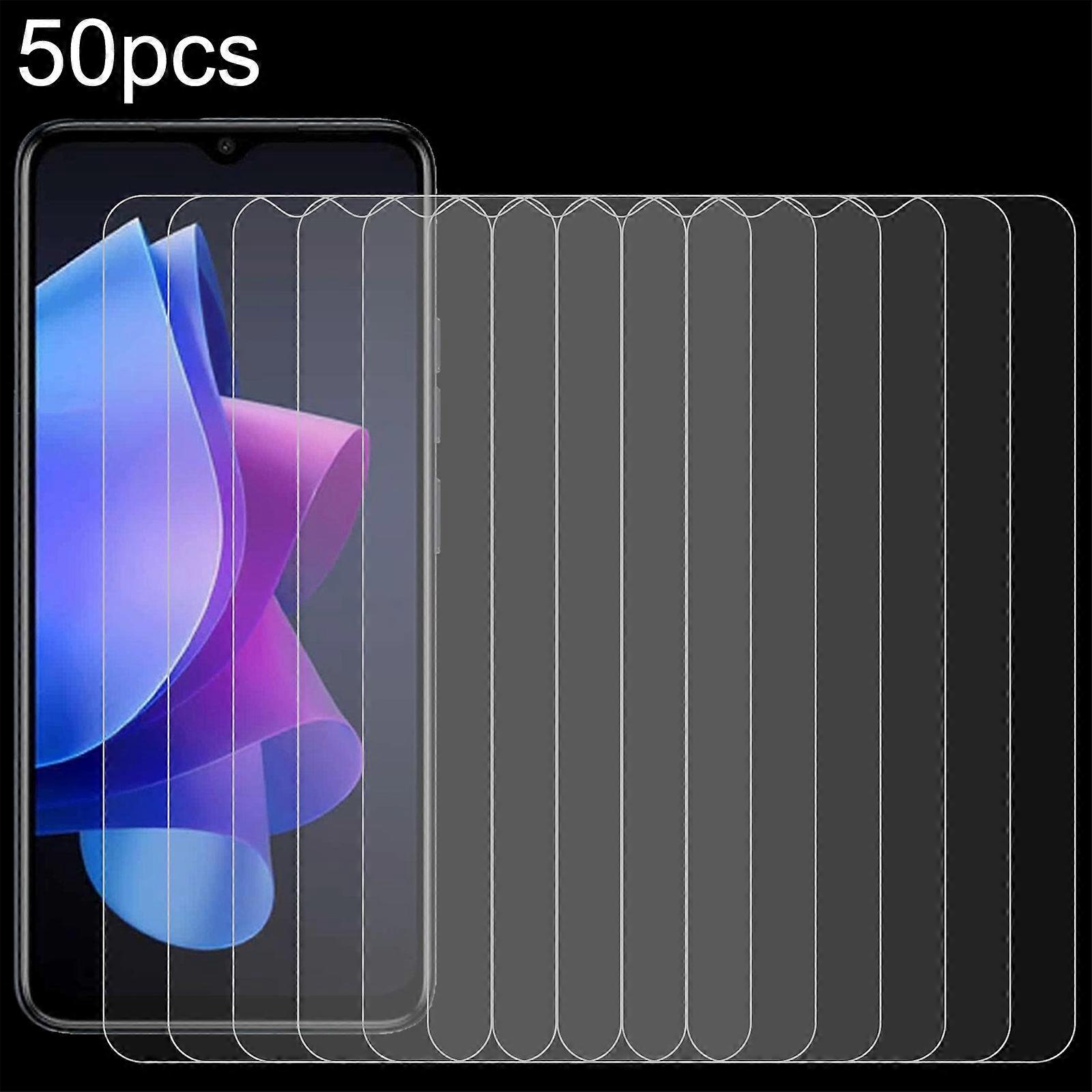 Für TECNO Spark Go 2023 50 Stück 0,26 mm 9H 2,5D gehärtete Glasfolie für TECNO Spark Go 2023 (50 Stück)