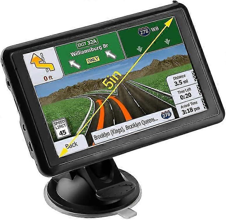 5-Inch HD Car GPS Navigation System for Accurate and Easy Route Planning