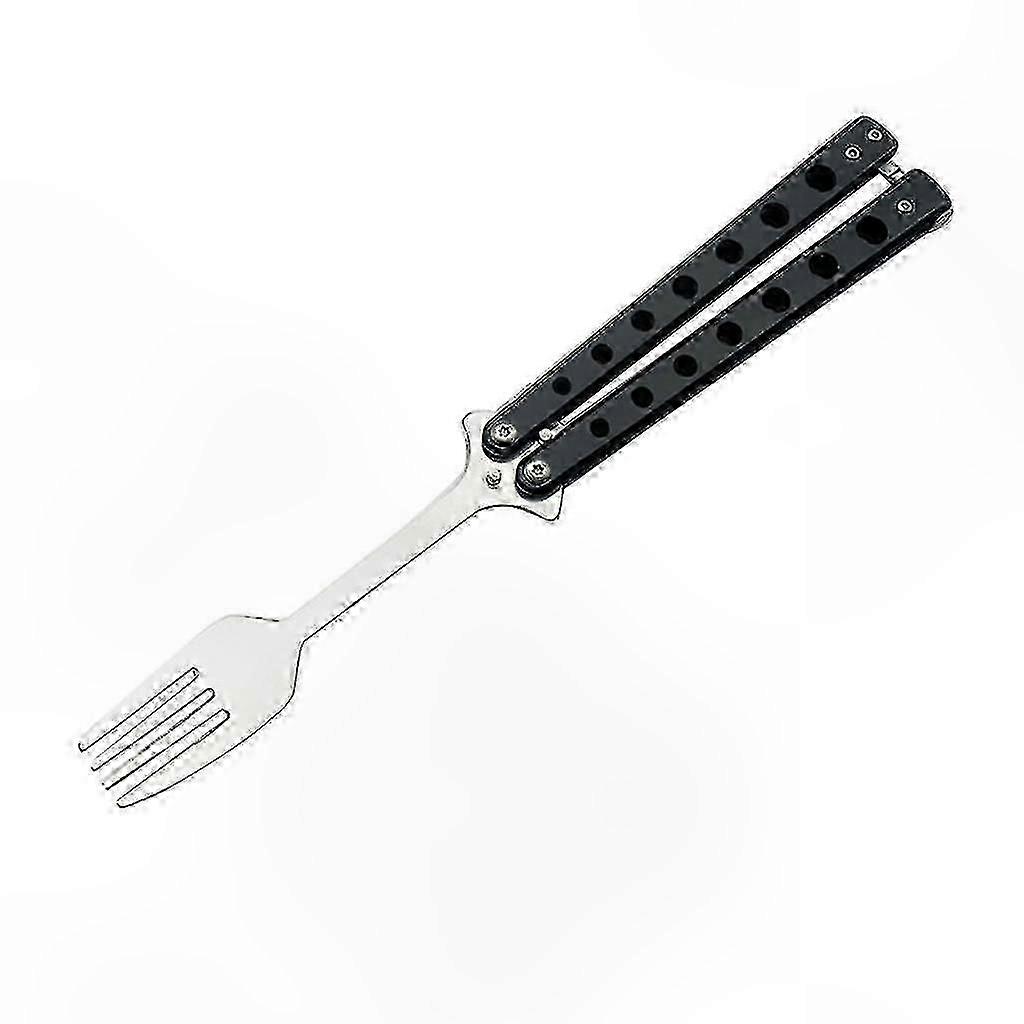 Camping Tableware Spoon Fork Set for Outdoor Hunting Travel with 2 Color Options