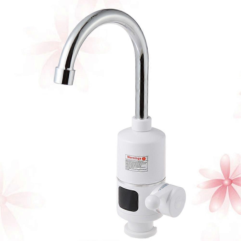 Hot Water Tap Stainless Steel Digital Display Function 1Pcs Mixer