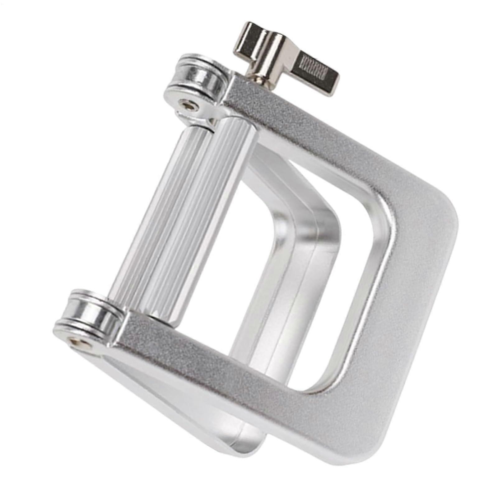 Toothpaste Squeezer, Metal Tube Roller, Aluminum Body, Ergonomic Easy Crank Handle