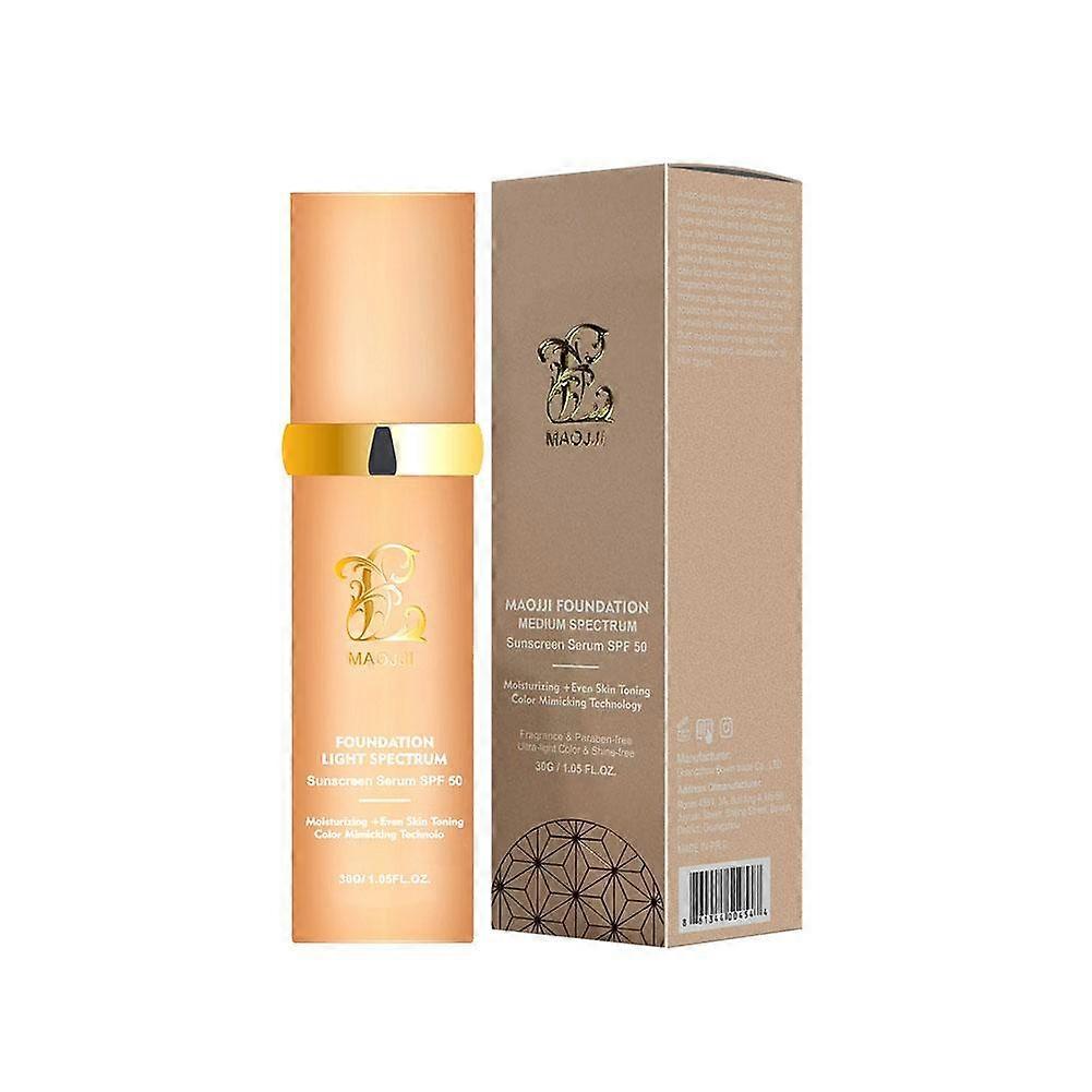 4-in-1 Bionic Foundation Lightweight Long-Lasting Moisturizing Full Coverage Concealer With Natural Finish For All Skin Types