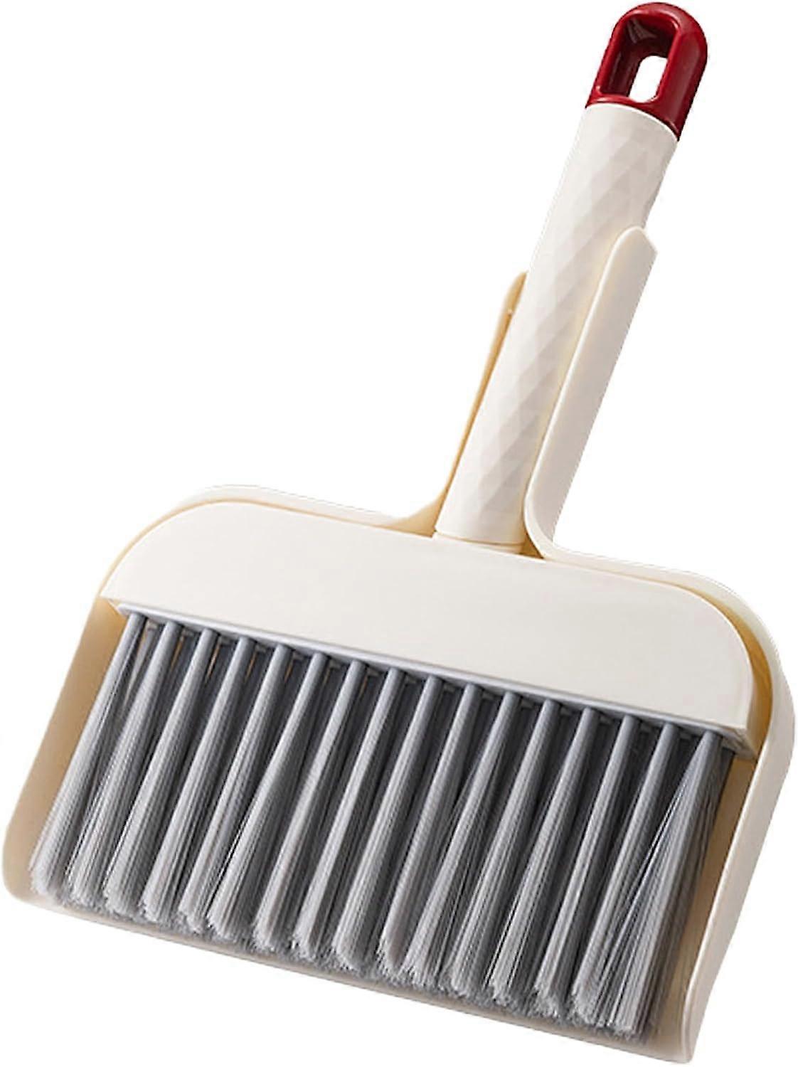 Mini Handheld Broom and Dustpan Set, Small Dust Pan and Brush Set