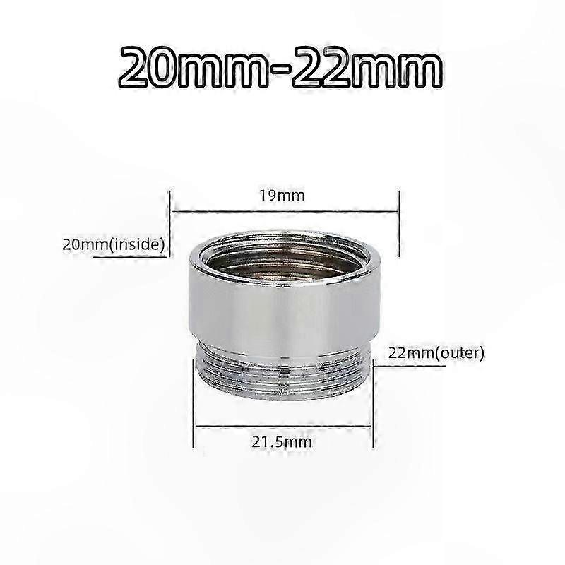 Kitchen Faucet Aerator Adapter with Inside Thread for Water Conservation
