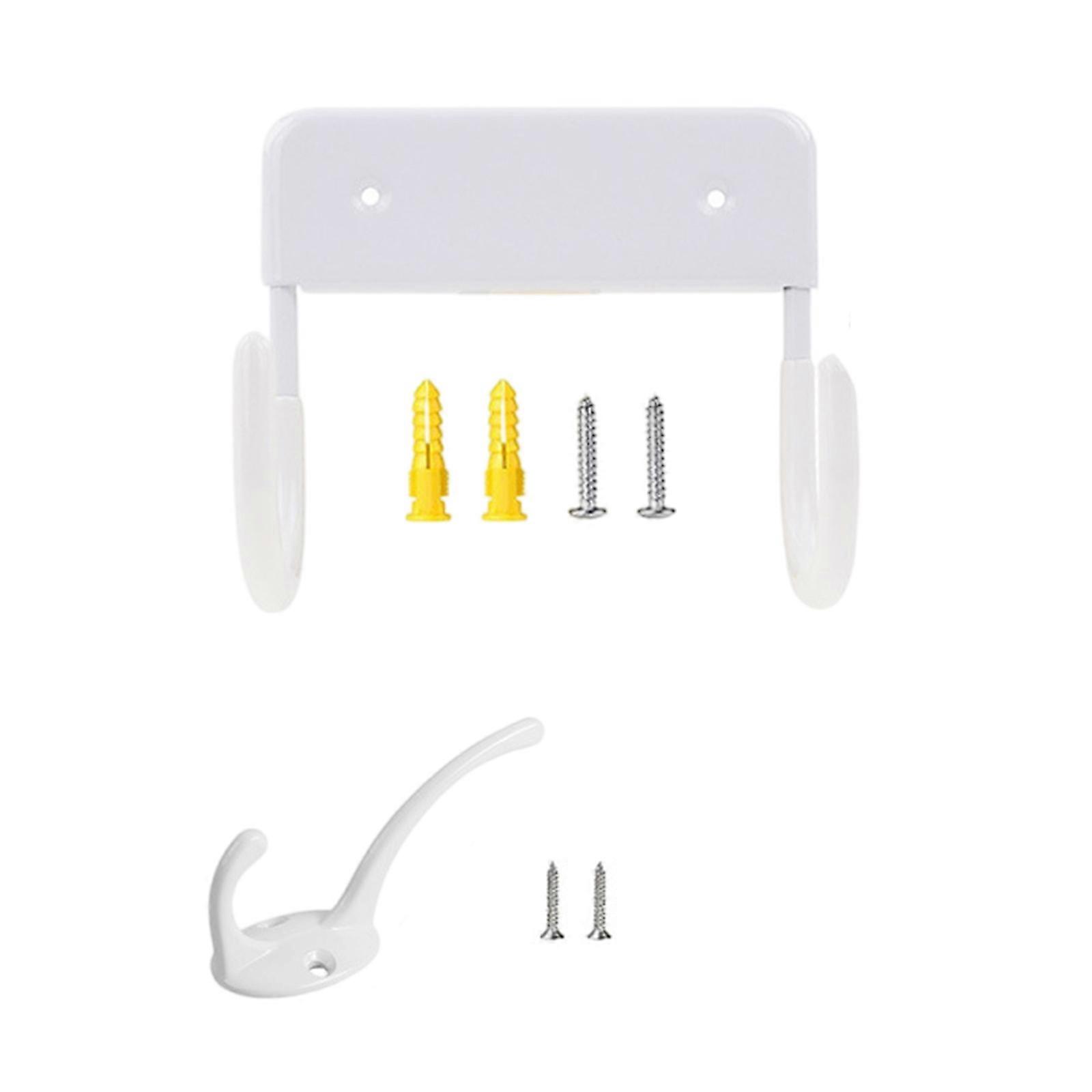 Durable Adhesive Mounting Bracket For Irons Multipurpose Ironing Accessories Organizer Home Organization Tool milky