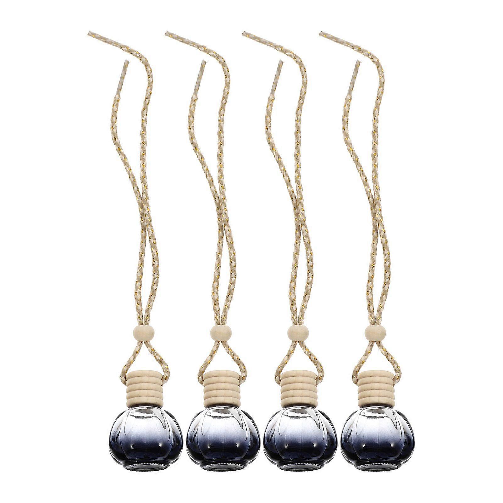 4 Pcs Refillable Purification Device Bottles Perfume Bottles for Car Use
