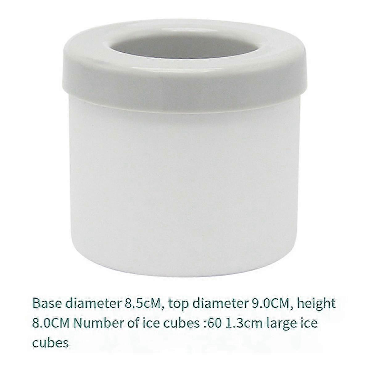 Ice Cube Maker Cylinder Silicone Ice Cube Tray for Fast Ice Freezing - Cylinder Ice Bucket Maker