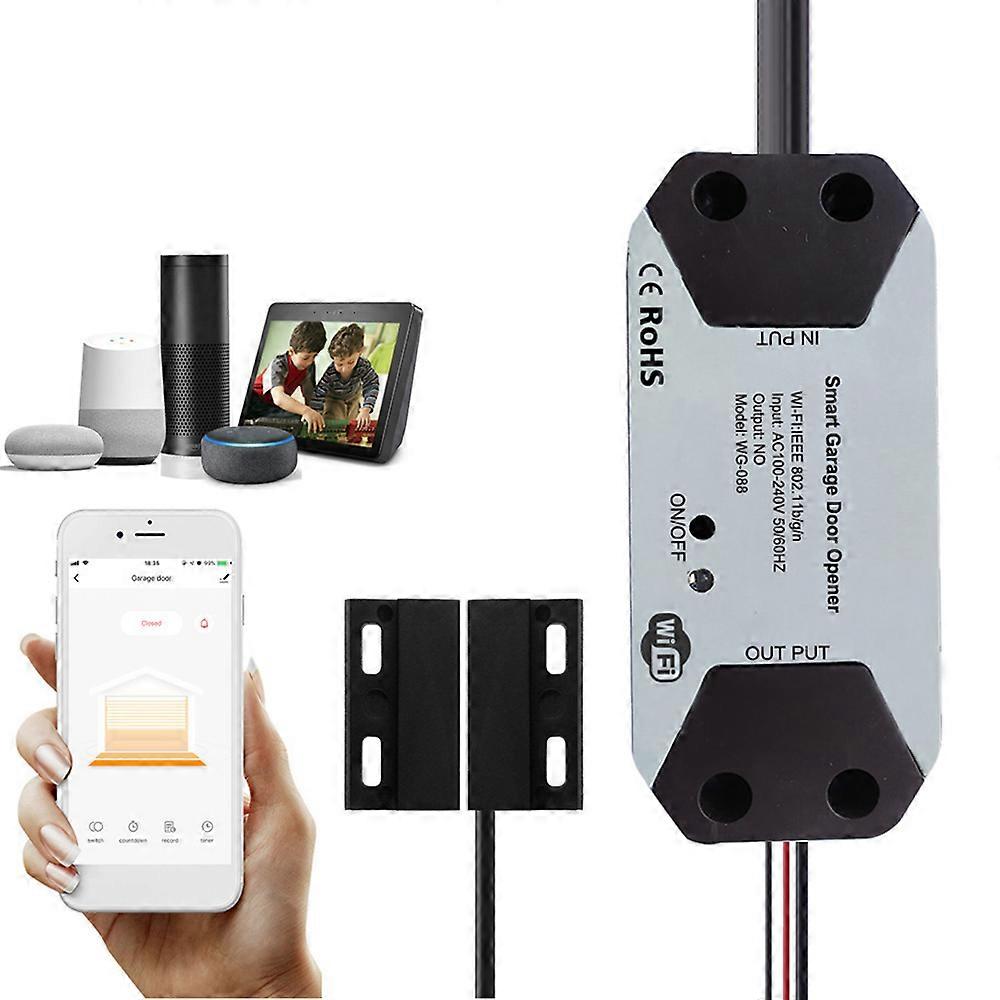 Tuya WiFi Switch Intelligent Garage Door Opener Controller SmartLife APP control