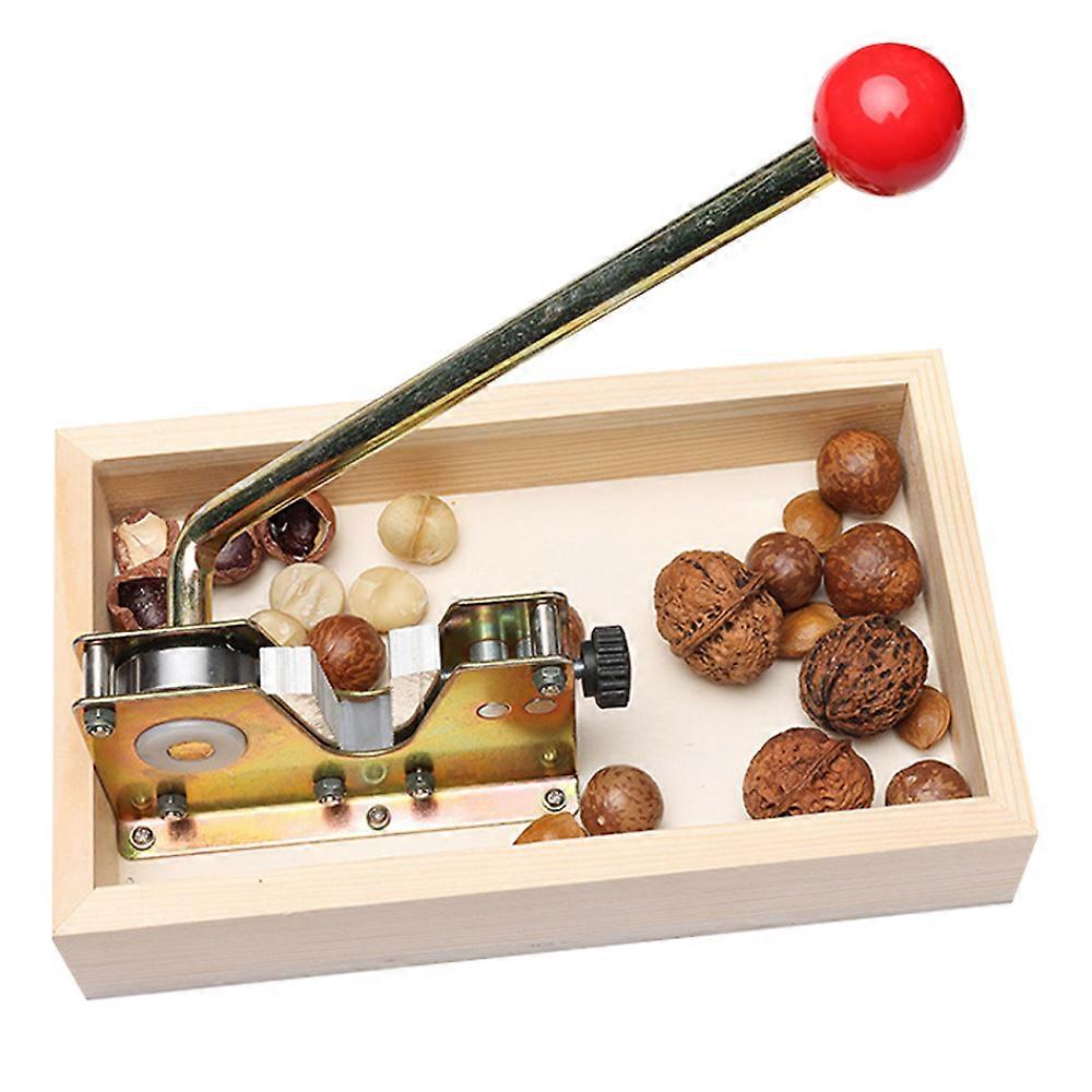 Nutcracker Nut Tongs Macadamia Cracker Opener Tool for Walnut Chestnuts
