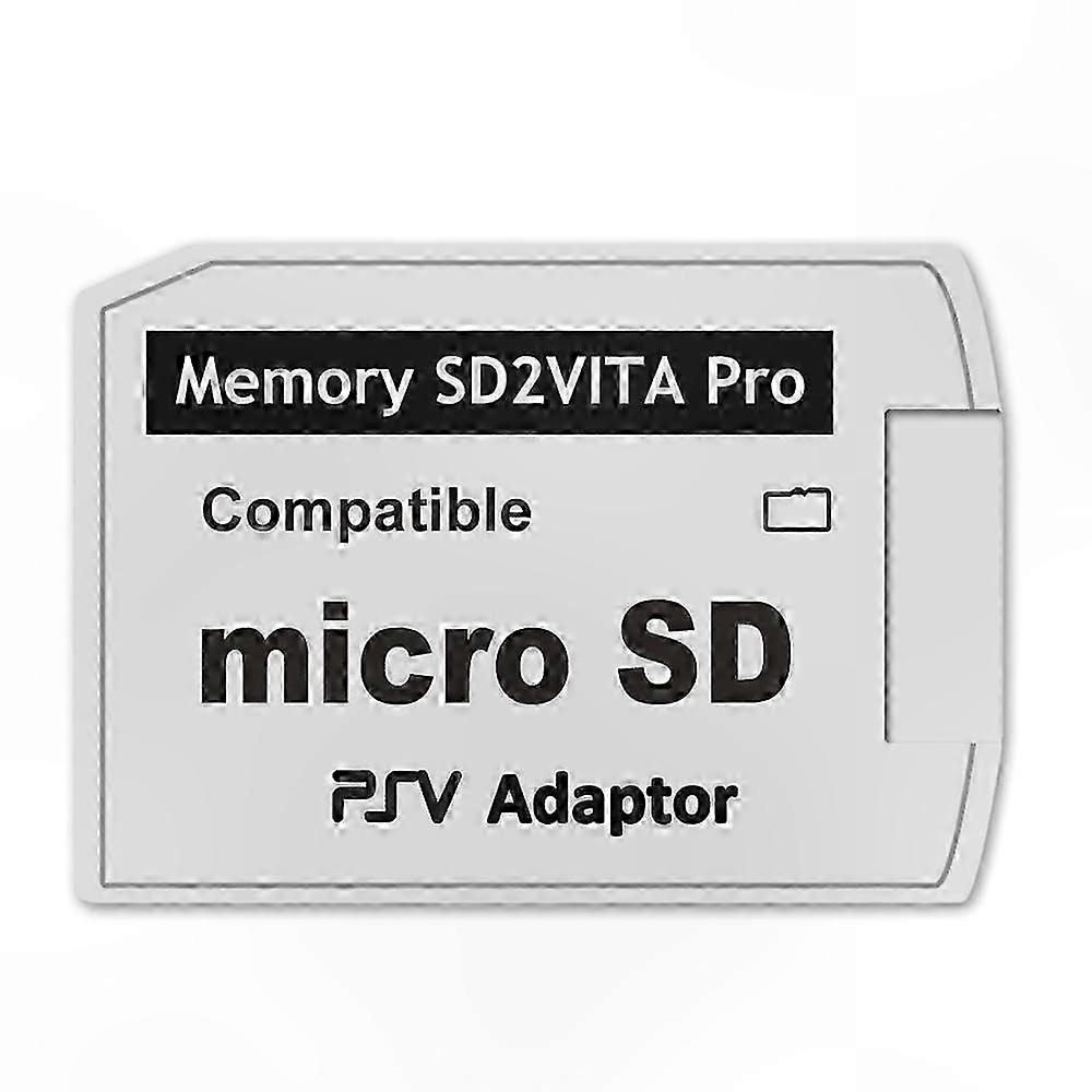 Micro SD Card Adapter for PS Vita 1000/2000, Compatible with PSTV FW 3.60 HENkaku System Storage Expansion Solution