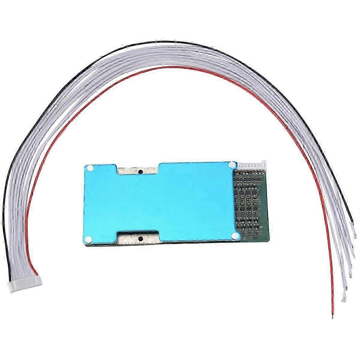 8S 24V 60A Li-Iron Lithium Battery Charger Protection Board with Power Battery Balance Enhance PCB BMS Protection Board