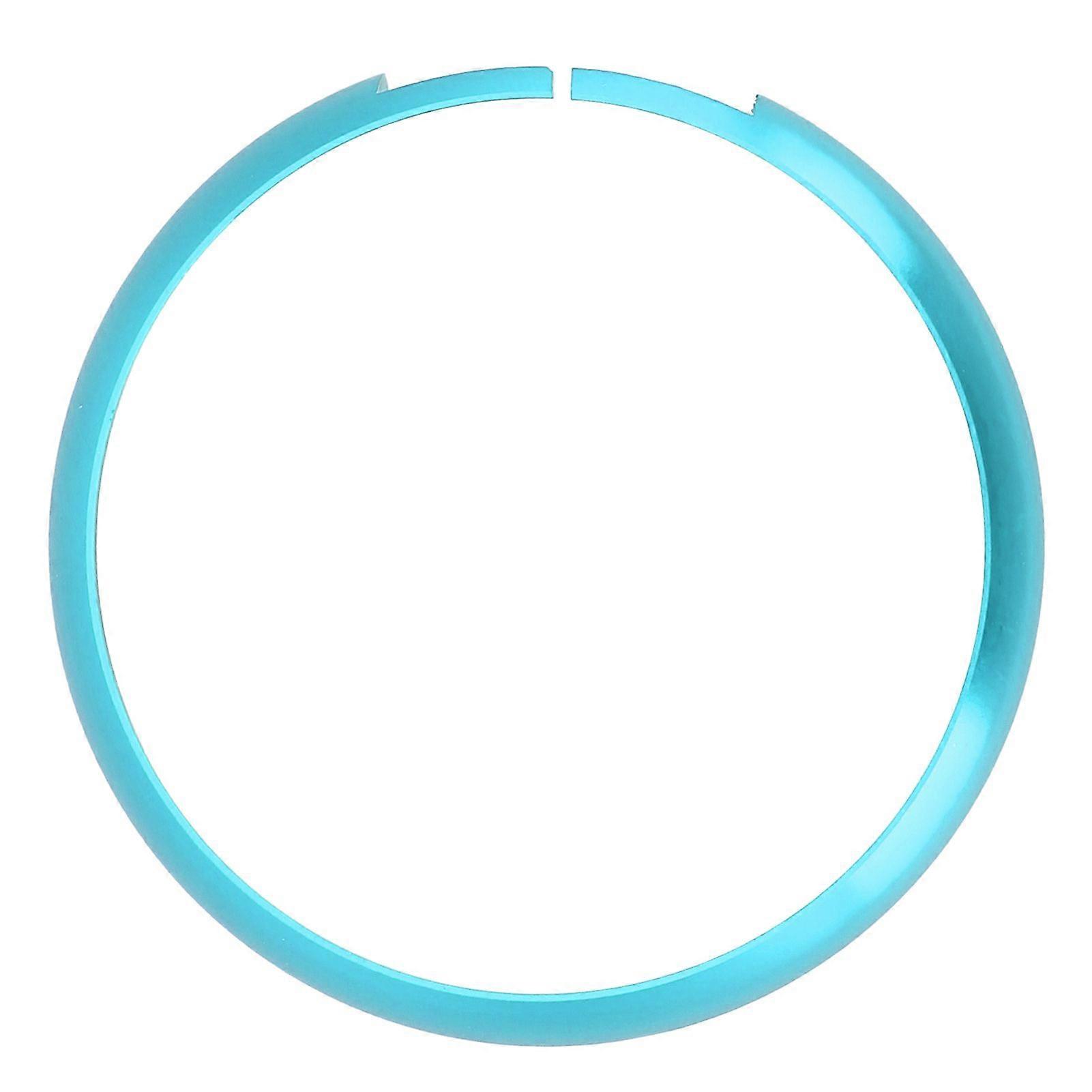 Remote Key Fob Ring Trim Aluminum Alloy Replacement for MINI R55 R56 R57 R58 R59 R60Sky Blue