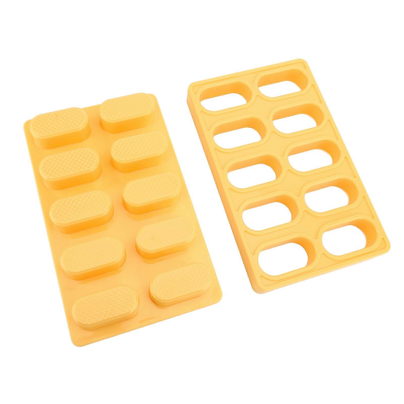 Japanese Non-Stick Sushi Maker Press Tool, 10 Mini Rectangular Balls