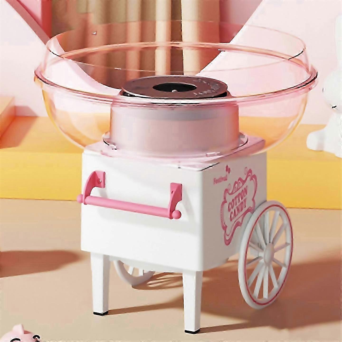 For Mini Cotton Candy Maker With Sugar Scoop Eu Plug Pink 2025