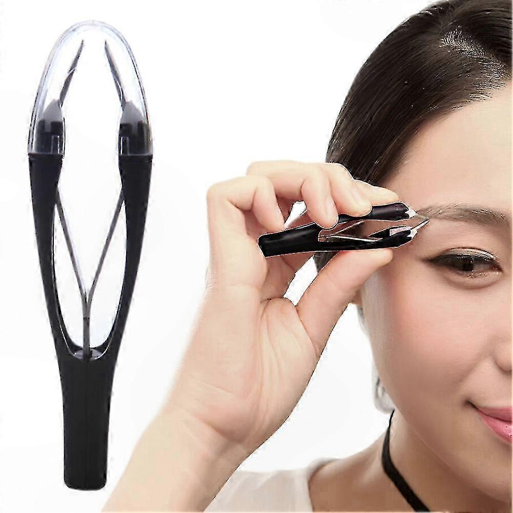 Automatic Retractable Eyebrow Hair Removal Tool for Cosmetic Use