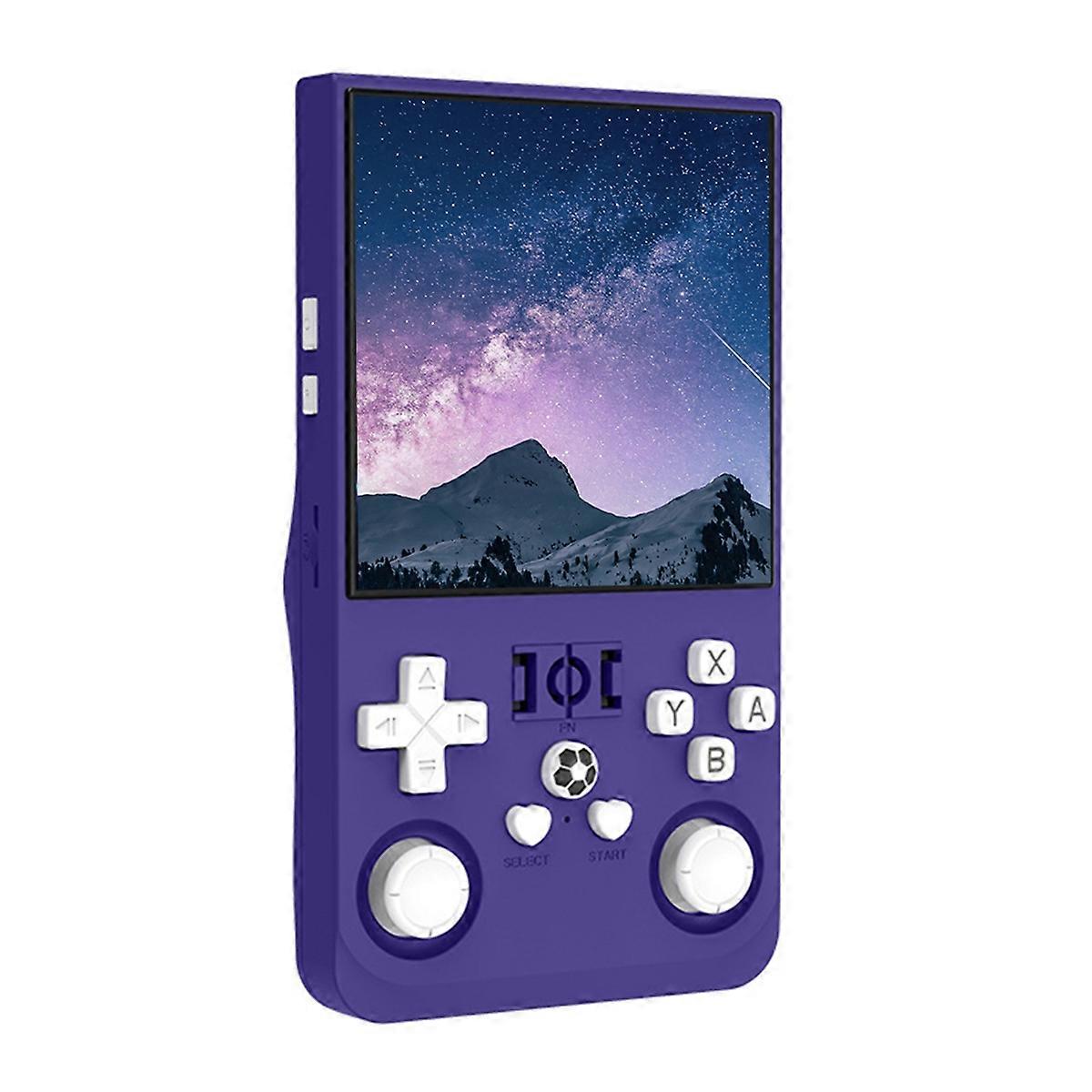 R36MAX Retro Game Console 128GB 4.0 Inch IPS Screen Portable Handheld Video Player Preloaded Games