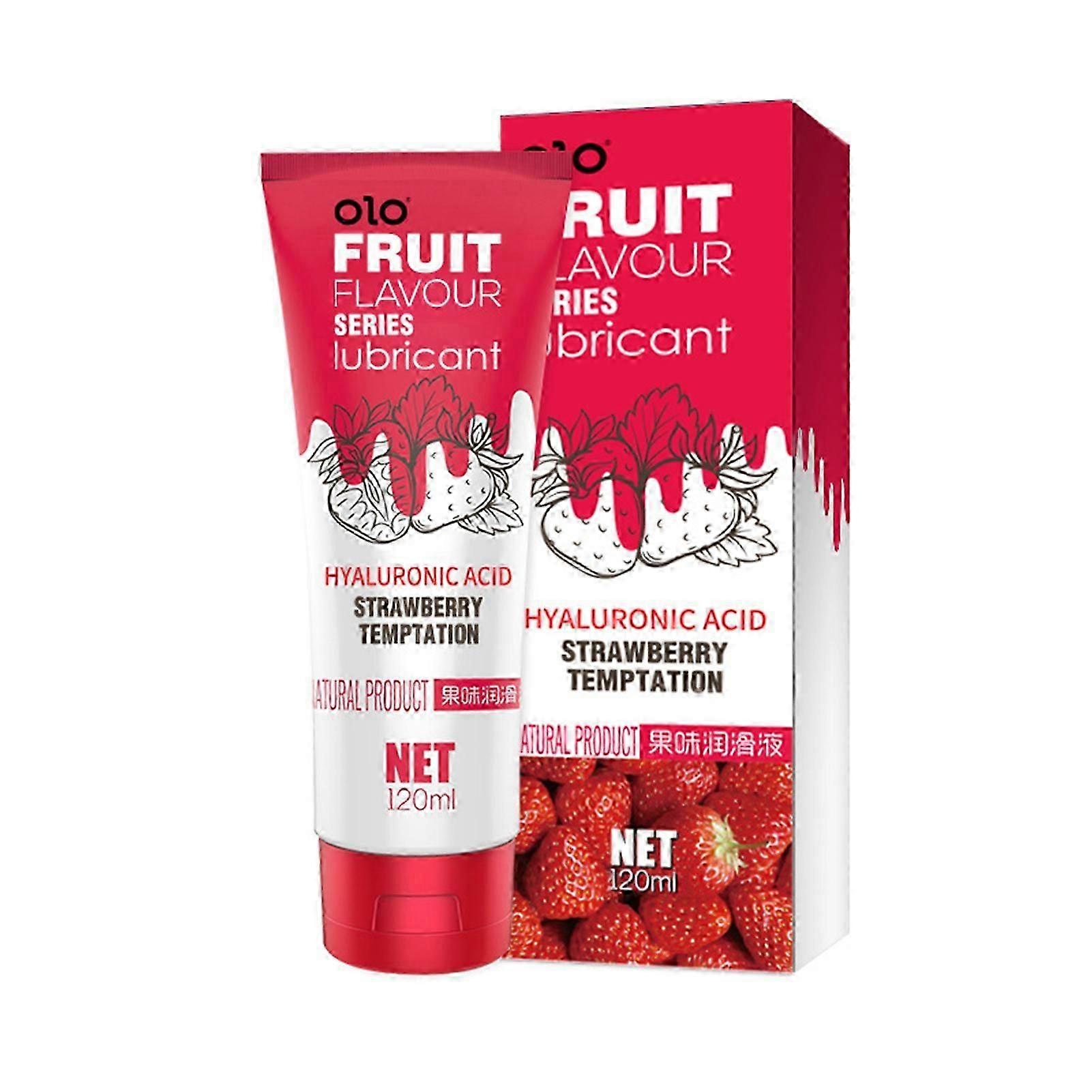 lubricating solution for couples fruit flavoured