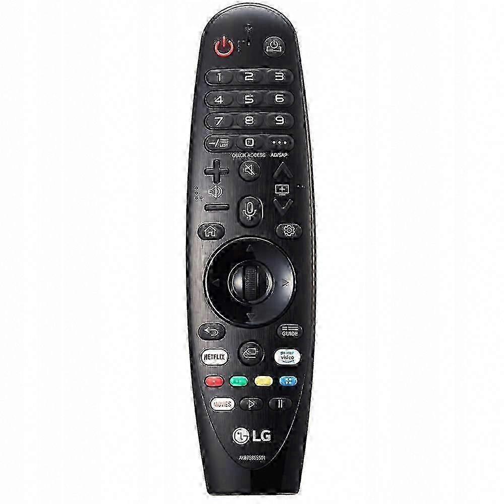 LG AKB75855501 Γνήσιο Τηλεχειριστήριο Smart TV Ανταλλακτικό Μαύρο
