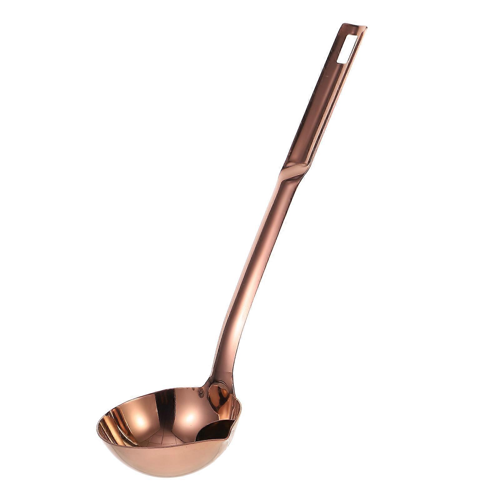 Grease Filter Spoon Stainless Steel Cooking Tool for Kitchen Use 1Pcs