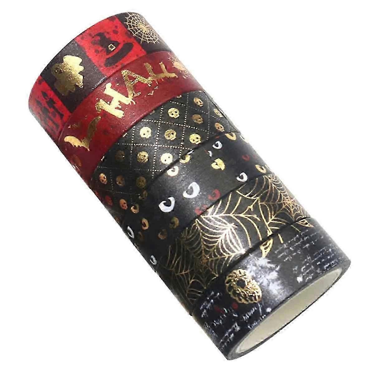 Halloween Washi Tape Set, Decorative Tapes for DIY Crafts and Planners