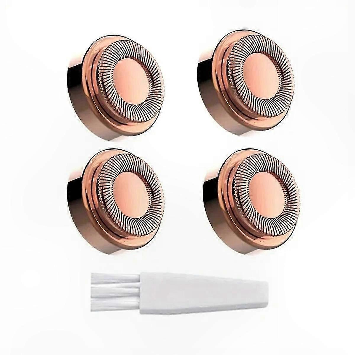 Replacement Heads for Hair Removal - 4 Pack Painless and Efficient Solution