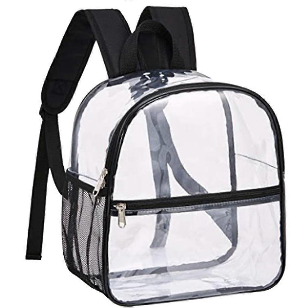 PVC Waterproof Backpack Small Transparent Outdoor Storage Backpack 2Pcs
