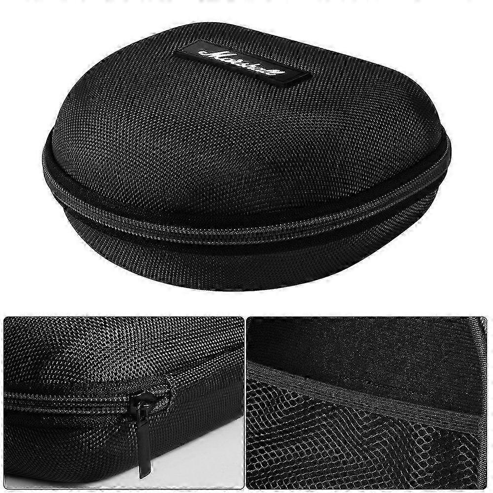 Headphone Case Compatible with Marshall Major IV/III/II/Mid/Monitor Hard Shell Waterproof Shockproof Portable