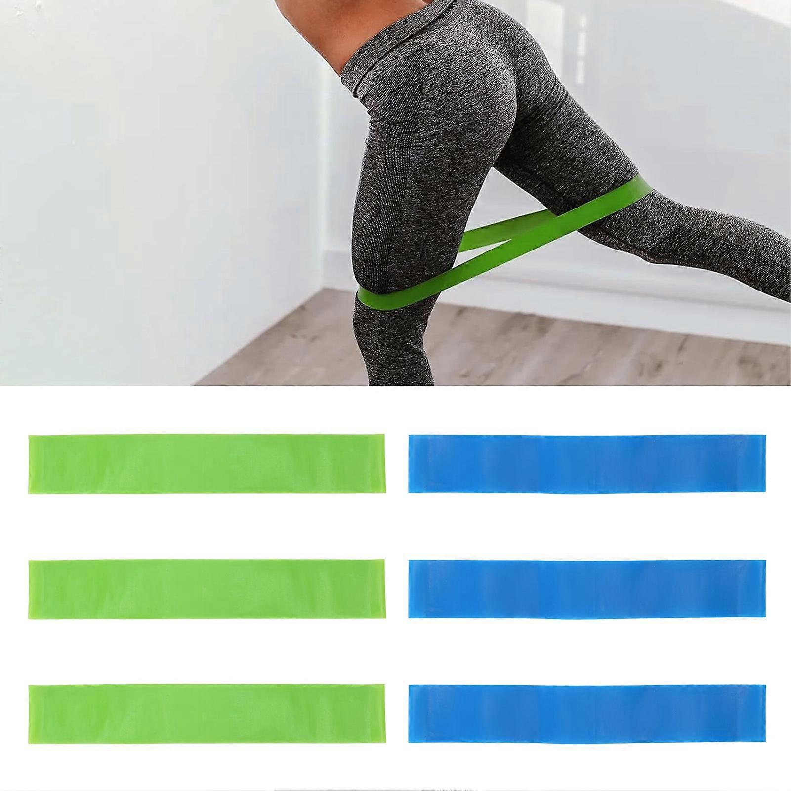 6pcs Adjustable TPE Elastic Bands for Portable Exercise & Chairs