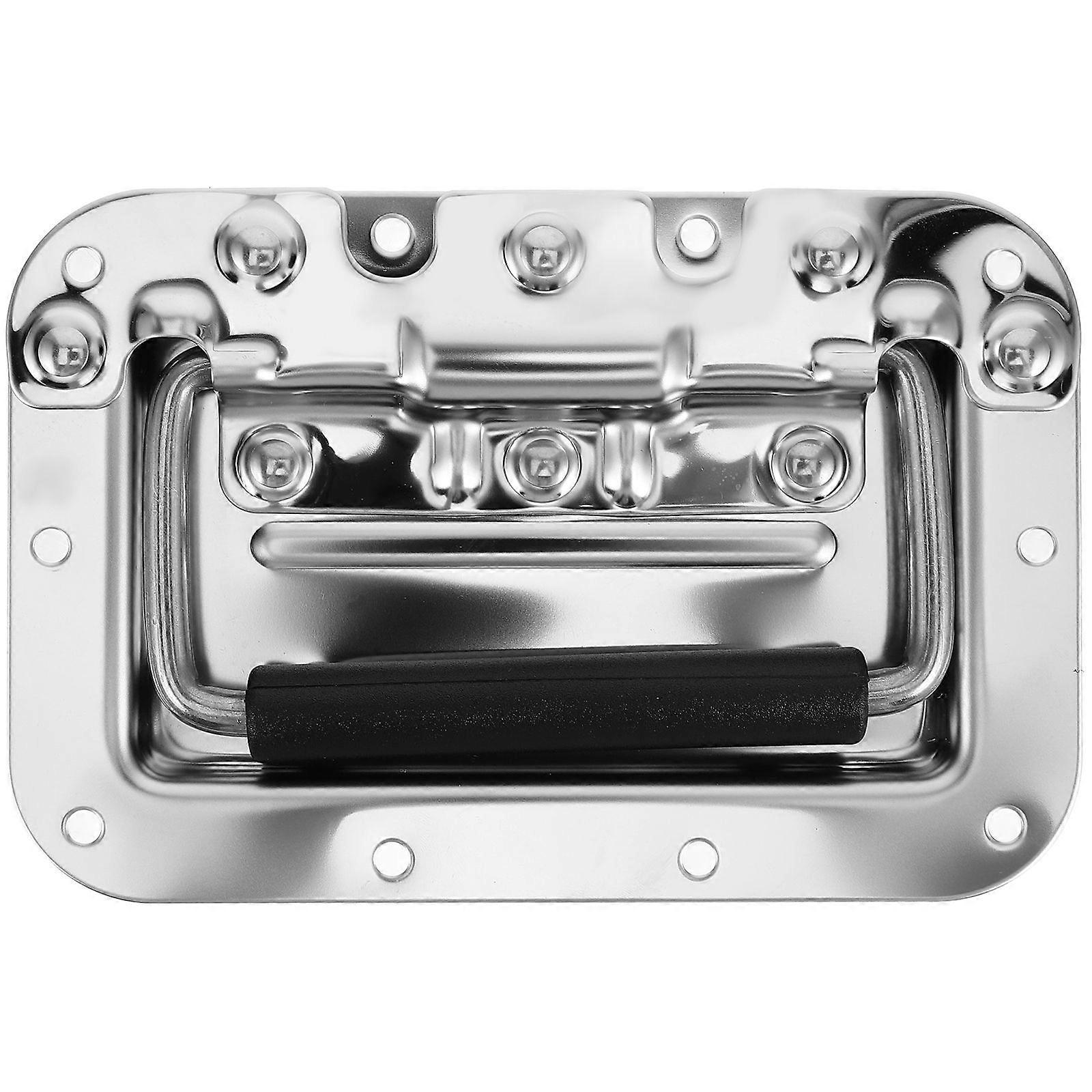 Heavy Duty Handle Recessed Pull Handle for Toolbox Metal Handle for Flight Case Industrial Handle for Speaker Cabinet Toolbox Handle with Grip