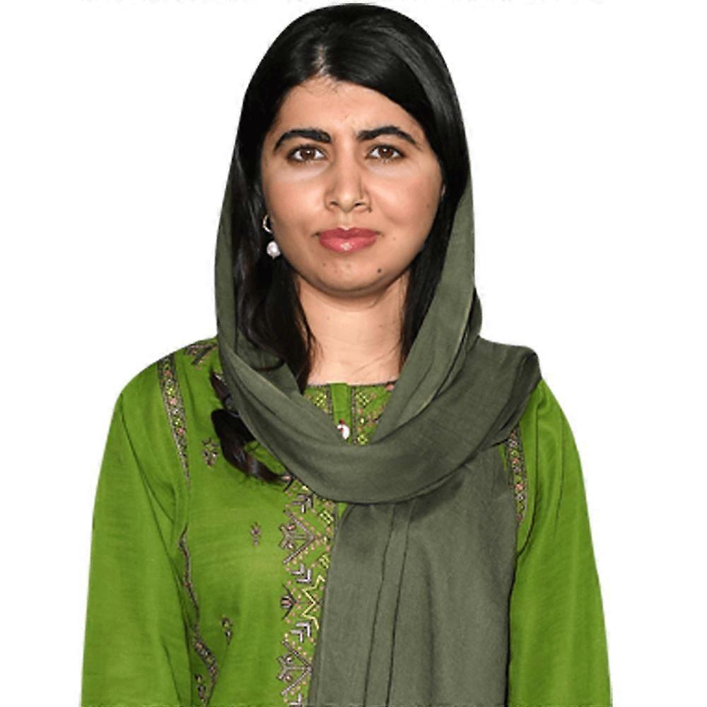 Malala Yousafzai (Grön) Halvkropp Buddy Utskärning