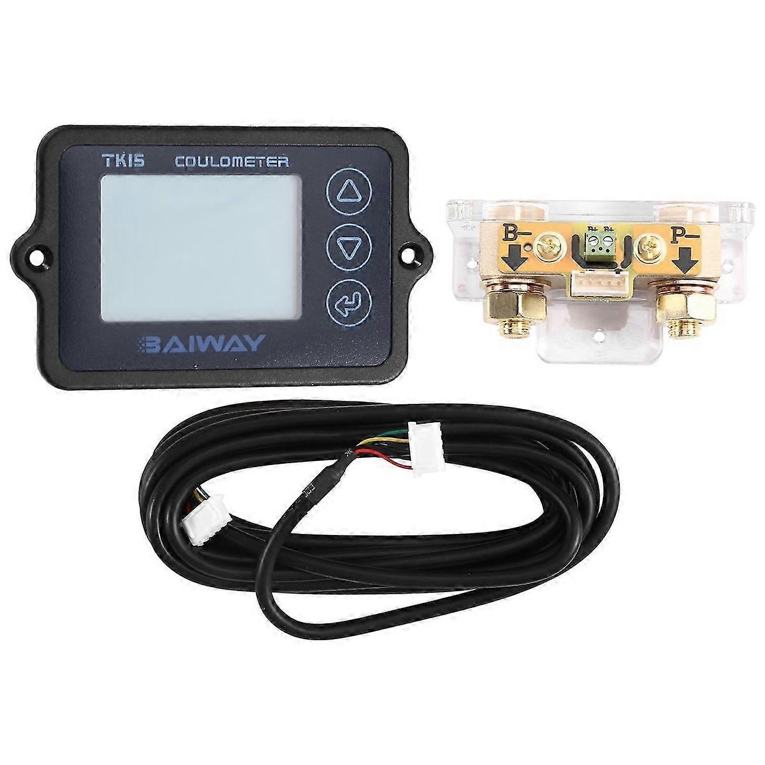 Voltage Display Battery Capacity Meter 350A